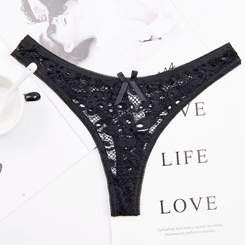Women's Sexy lingerie Thongs G-string Underwear Panties Briefs Ladies T-back luxury peach heart thong pure cotton lace