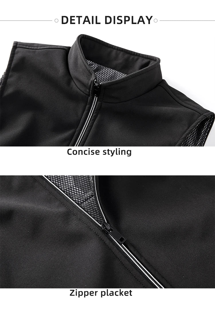 2024 Winter Mens Thermal Clothing Electrical Cotton Heated Vests USB Heating Down Jacket Warm Sleeveless Women Fishing Hunting