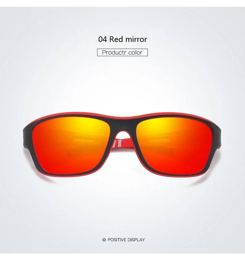 Men's Polarized Fishing Sunglasses With Glasses Chain For Men Women Driving Hiking Sun Glasses Fishing Eyewear