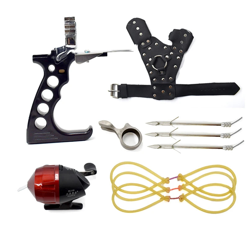 Slingshot Shooting Fishing Slingshot Bow and Arrow Shooting Powerful Fishing Compound Bow Catching Fish High Speed Hunting 2020