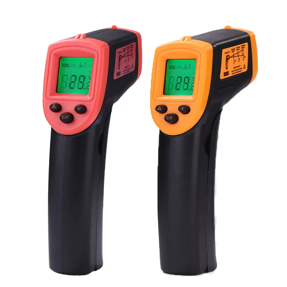 Digital Infrared Thermometer Non Contact Laser IR Temperature LCD DisplayPyrometer Tester Industrial Temperature Instrument
