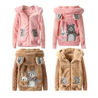Boys Jeans Jackets Spring Girls Fashion Hooded Coats Autumn Children Clothes Kids Casual Zipper Colorblocking Outerwear 1-10Y