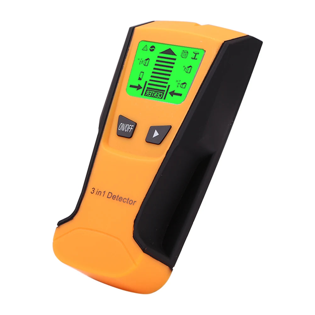 3 in 1 Wall Metal Detector Depth Professional Find Metal Wood Studs AC Voltage Live Wire Detect Wall Scanner Electric Box Finder
