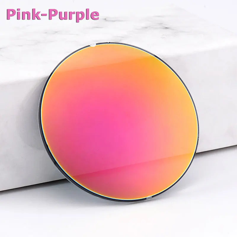 Polarized Optical Sunglasses Lenses 1.56 1.61 1.67 Mirror Prescription Myopia Aspheric UV400 Driving Sun Glasses colorful Lens