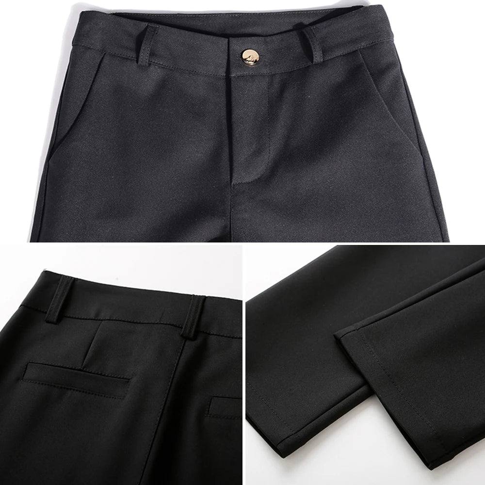 Pants Women Pencil Trousers 2019 High Waist Ladies Office Trousers Casual Female Skinny Bodycon Pants Elastic Pantalones Mujer