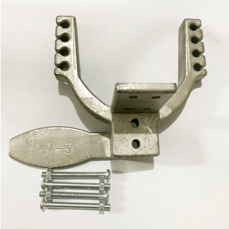 Mechanical slingshot DIY accessories 25*25mm pedal sliding module Stainless steel trigger Strong rubber band Slingshot