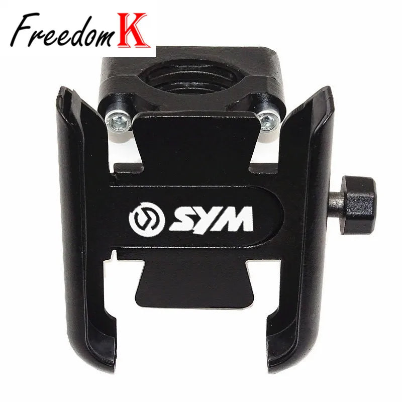 Motorcycle Phone Holder AccessoriesFor SYM JP150 GR125 fiddle FNX150 maxsym 400i 600i High Quality Aluminum Mobile Stand Holder