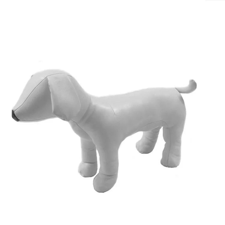 Pet Torsos Models PVC Leather Models Dog Mannequins Pet Clothing Stand S/M/L