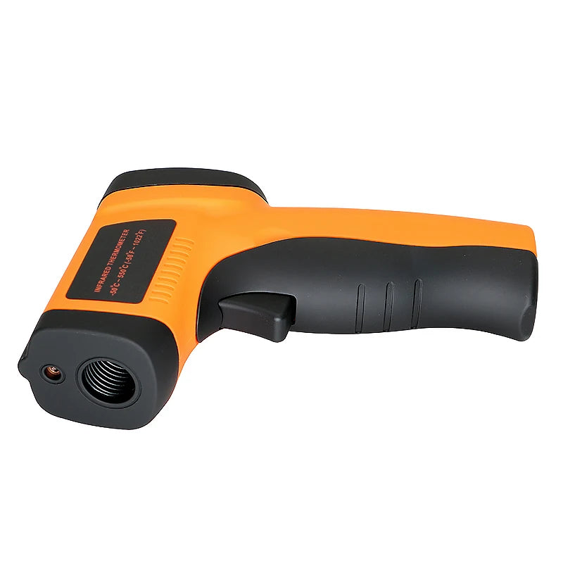 Handheld Digital Infrared Thermometer -50-380°C/-50-550°C Laser Temperature Meter LCD Display Temperature Gun For Industrial