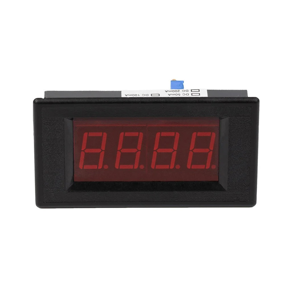 KINDLELASER 50mA LED Digital Ammeter DC 0-50mA  Analog Amp Panel Meter Current for CO2 Laser Engraving Cutting Machine