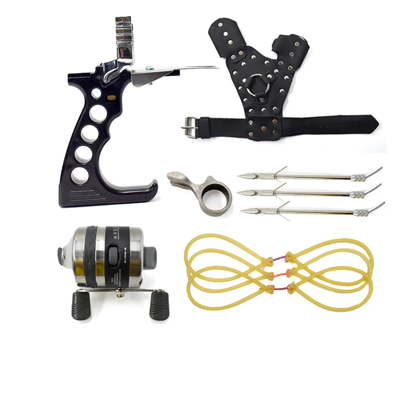 Slingshot Shooting Fishing Slingshot Bow and Arrow Shooting Powerful Fishing Compound Bow Catching Fish High Speed Hunting 2020