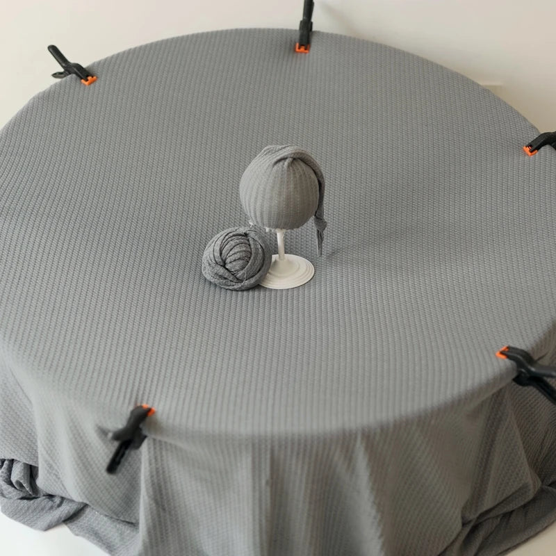 150 *150 Baby Photography Set Bebe Bean bag Background Newborn Photography Props Waffle Cloth Backdrop Frame Stand Fabrics