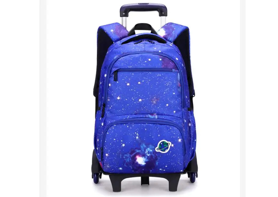 Schoolbag with wheels School wheeled backpack for boys Children School trolley bags travel luggage School Rolling backpack Bags