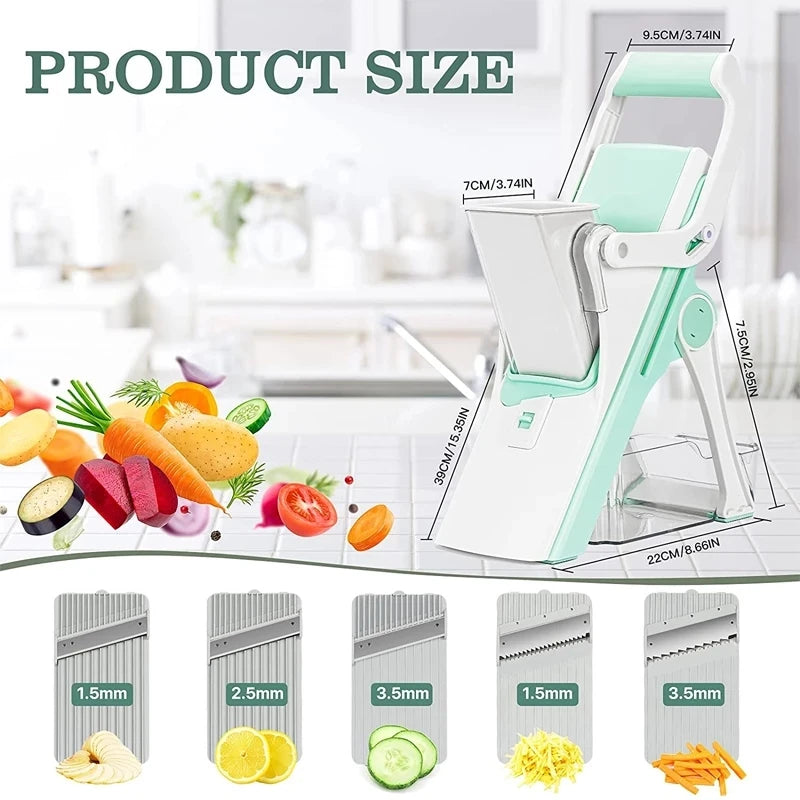 Vegetable Cutter Multifunctional Vegetable Cutter Lemon Slicing Kitchen Grater Meat Cutter Not Hurting Your Hands Kitchen Tool