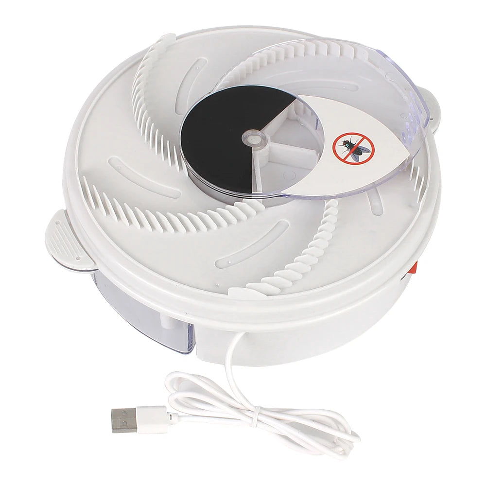 Indoor Outdoor Fly Trap Electric Pest Killer Automatic Flycatcher Insect Pest Catcher USB Pest Reject Control Repeller