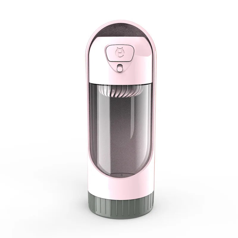 Portable Pet Dog Water Bottle With Filter Drinking Bowls For Dogs Cats Feeding Water Dispenser Pet Activated Carbon Filter Bowl