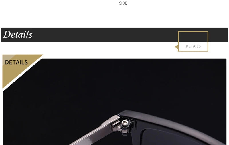 Psacss Square Polarized Sunglasses Men Driving Sun Glasses Male Top Brand Quality Retro Sunglass Lunette De Soleil Homme UV400