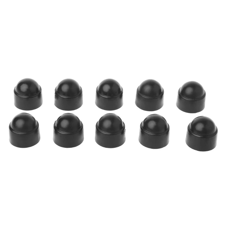 10Pcs M6 M8 M10 M12 Bolt Nut Dome Protection Caps Covers Exposed Hexagon Plastic Nuts and Bolts