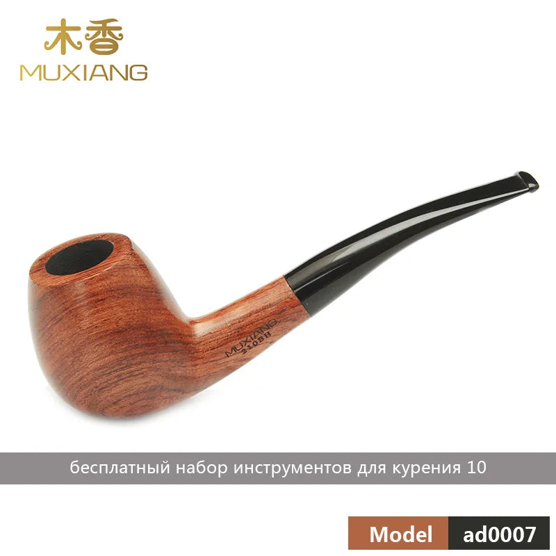 Ru Muxiang 16 Types Rose Wood Smoking Pipe Handmade Wood Tobacco Pipe Smoking Pipe Ad0003-ad0020