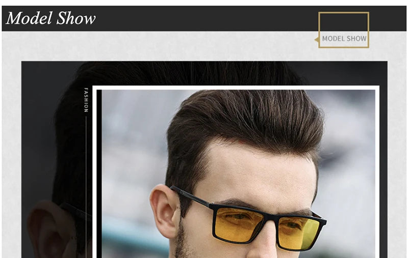 Psacss Square Polarized Sunglasses Men Driving Sun Glasses Male Top Brand Quality Retro Sunglass Lunette De Soleil Homme UV400