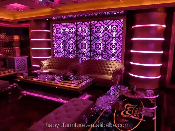 Hot Sale Modern Chesterfield Lounge Sofa Set for Hotel Apartment Bar & Mall Use-Stylish Comfort with High-Density Foam