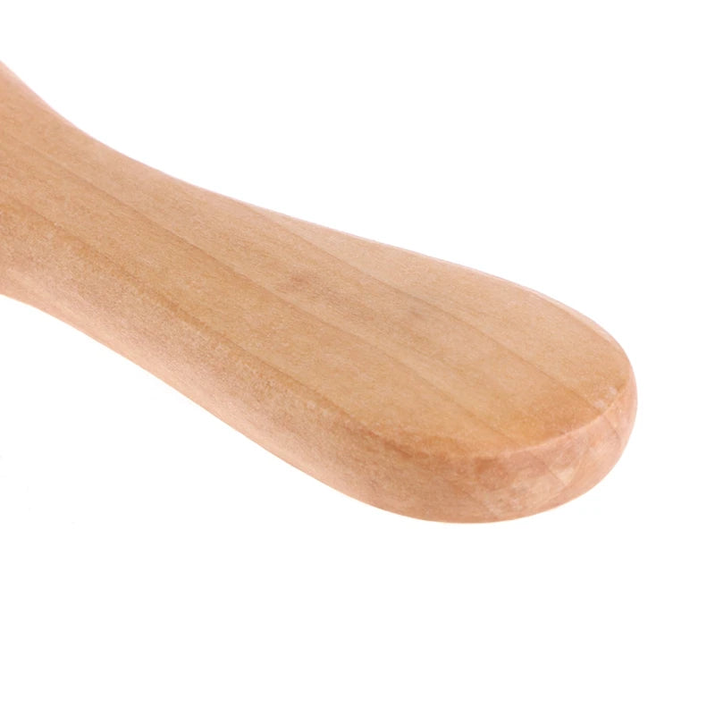Wooden Handle Brush Baby Hairbrush Newborn Hair Infant Comb Head Massager