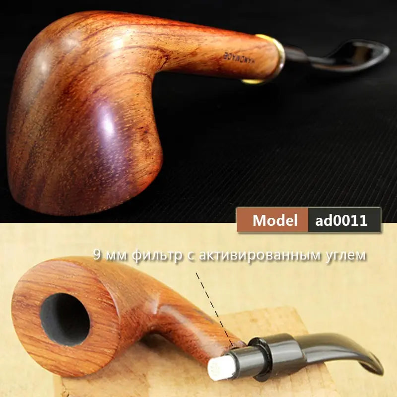 Ru Muxiang 16 Types Rose Wood Smoking Pipe Handmade Wood Tobacco Pipe Smoking Pipe Ad0003-ad0020