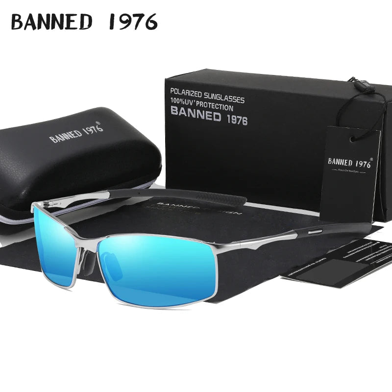 2021 Latest  HD Polarized Sunglasses Men Square Driving Shades Male Vintage Sun Glasses For Men Women Mirror Summer UV400 Oculos