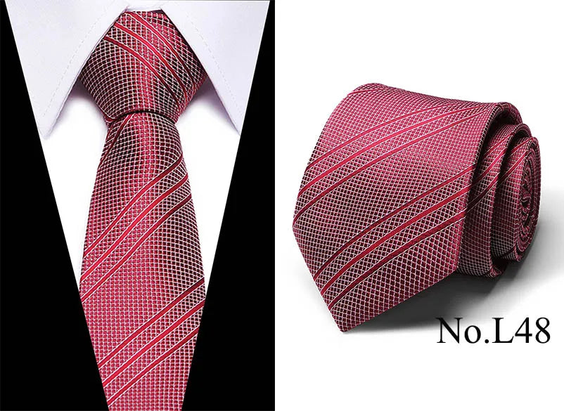 Silk tie skinny 7.5 cm Red floral necktie high fashion plaid ties for men slim cotton cravat neckties Mens 2019 gravatas