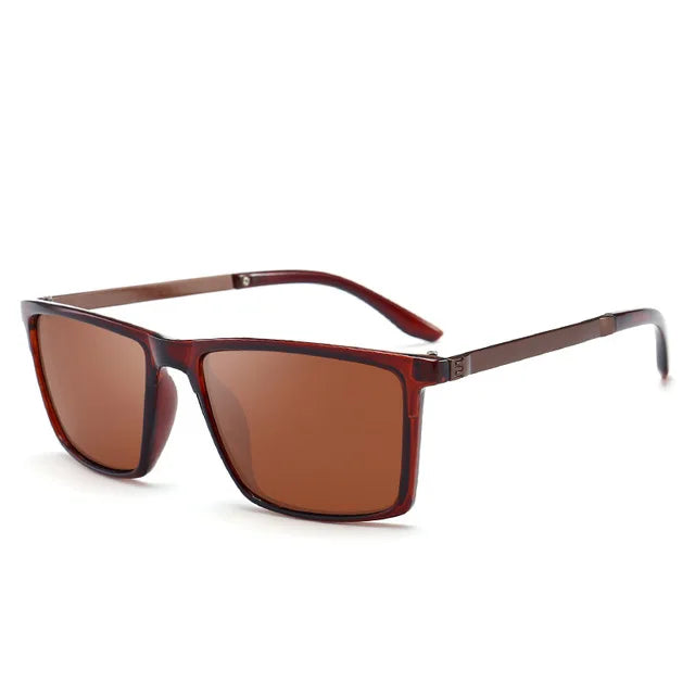 Psacss Square Polarized Sunglasses Men Driving Sun Glasses Male Top Brand Quality Retro Sunglass Lunette De Soleil Homme UV400