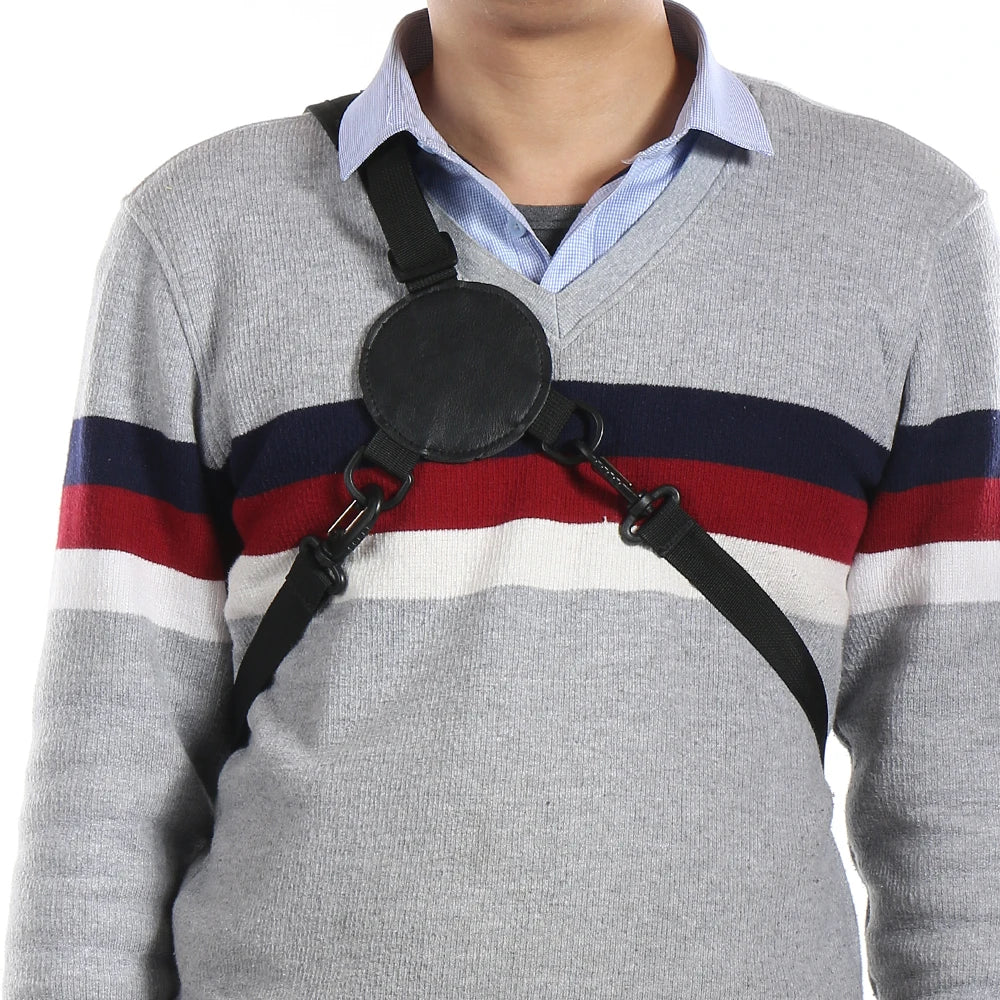 Toparchery Portable Black Outdoor Archery Quiver Shoulder Back Arrows Holder Bag Pocket Sports Pouch Sack for Hunting Game