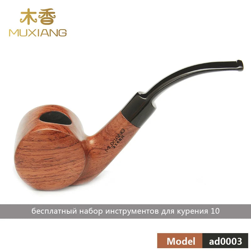 Ru Muxiang 16 Types Rose Wood Smoking Pipe Handmade Wood Tobacco Pipe Smoking Pipe Ad0003-ad0020