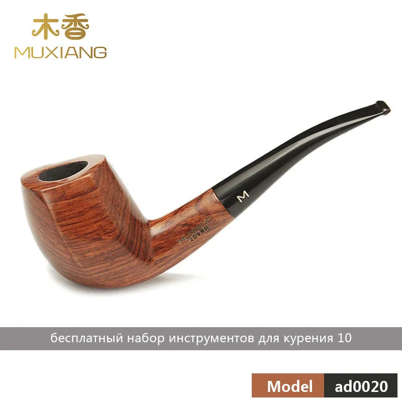 Ru Muxiang 16 Types Rose Wood Smoking Pipe Handmade Wood Tobacco Pipe Smoking Pipe Ad0003-ad0020