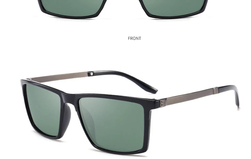 Psacss Square Polarized Sunglasses Men Driving Sun Glasses Male Top Brand Quality Retro Sunglass Lunette De Soleil Homme UV400
