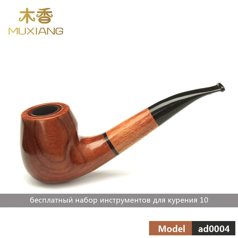 Ru Muxiang 16 Types Rose Wood Smoking Pipe Handmade Wood Tobacco Pipe Smoking Pipe Ad0003-ad0020