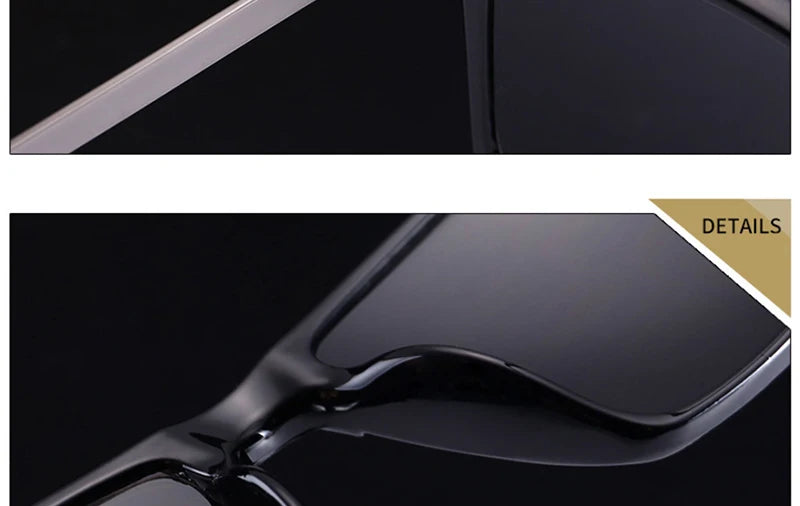 Psacss Square Polarized Sunglasses Men Driving Sun Glasses Male Top Brand Quality Retro Sunglass Lunette De Soleil Homme UV400