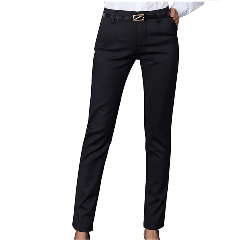 Pants Women Pencil Trousers 2019 High Waist Ladies Office Trousers Casual Female Skinny Bodycon Pants Elastic Pantalones Mujer