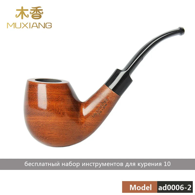Ru Muxiang 16 Types Rose Wood Smoking Pipe Handmade Wood Tobacco Pipe Smoking Pipe Ad0003-ad0020
