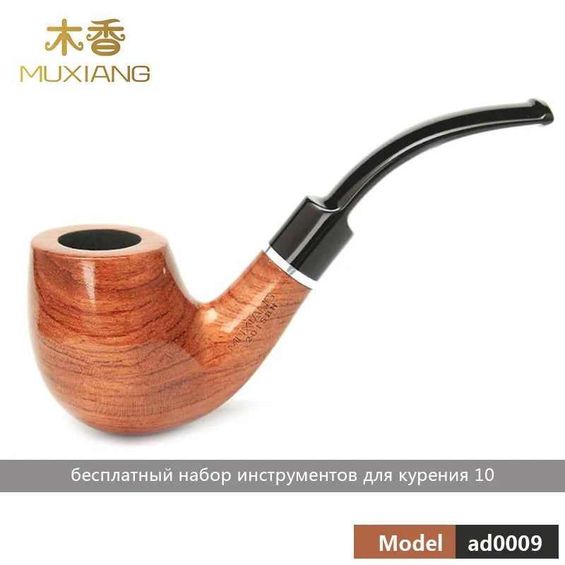 Ru Muxiang 16 Types Rose Wood Smoking Pipe Handmade Wood Tobacco Pipe Smoking Pipe Ad0003-ad0020
