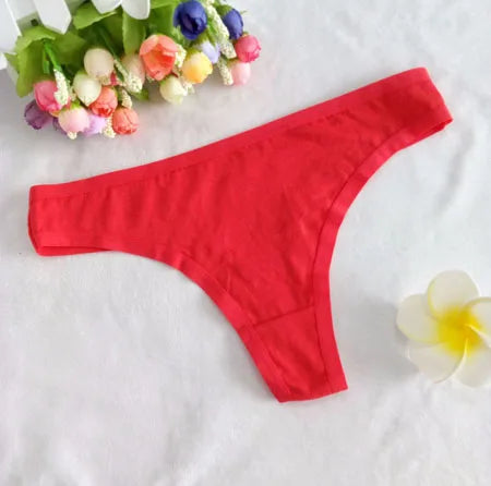Sexy Thongs Women Tangas Cotton Briefs Lingerie Plus Size Transparent T Panty Underpant G String Panties Underwear T Back Girls