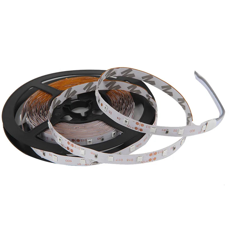 5M 2835 RGB LED Strip Light 300 LEDs DC 12V Red Green Blue Warm White Cool White Flexible SMD 2835 LED Diode Ribbon Tape Lamp