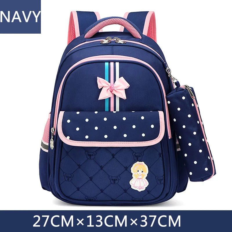 Kindergarten Kids Backpack School Bags For Girls School Bags Children Travel Backpack Crossbow Pink Kids Bag