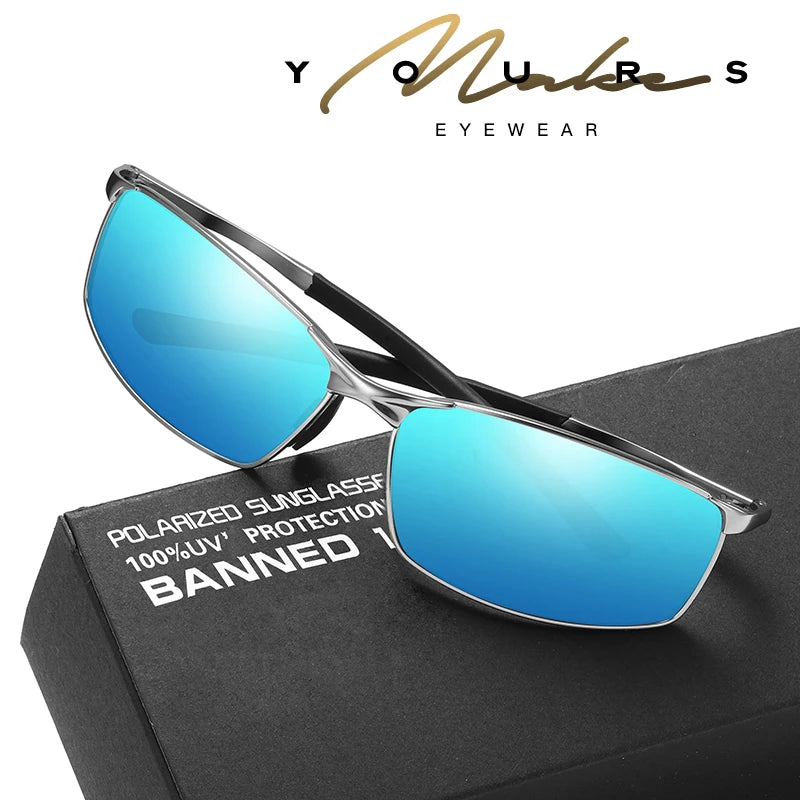 2021 Latest  HD Polarized Sunglasses Men Square Driving Shades Male Vintage Sun Glasses For Men Women Mirror Summer UV400 Oculos