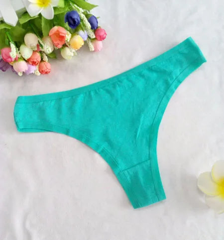 Sexy Thongs Women Tangas Cotton Briefs Lingerie Plus Size Transparent T Panty Underpant G String Panties Underwear T Back Girls