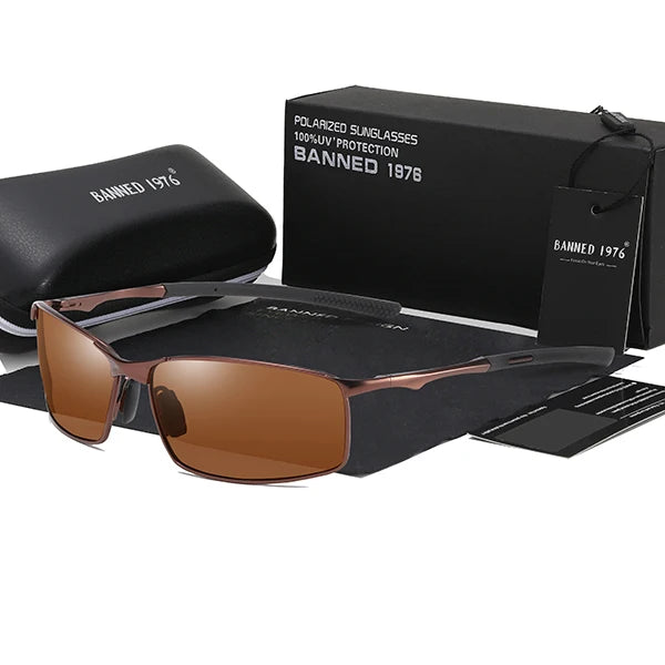 2021 Latest  HD Polarized Sunglasses Men Square Driving Shades Male Vintage Sun Glasses For Men Women Mirror Summer UV400 Oculos