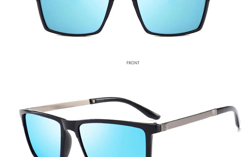 Psacss Square Polarized Sunglasses Men Driving Sun Glasses Male Top Brand Quality Retro Sunglass Lunette De Soleil Homme UV400