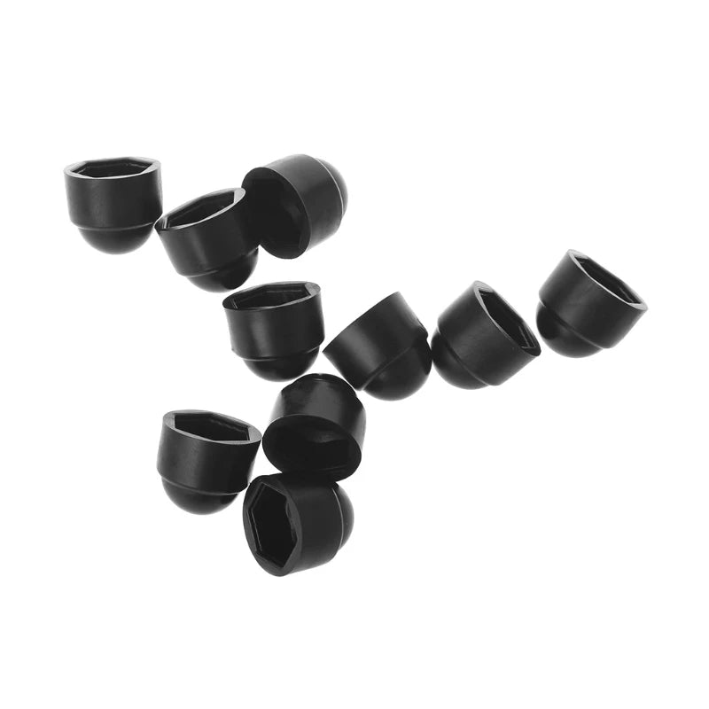 10Pcs M6 M8 M10 M12 Bolt Nut Dome Protection Caps Covers Exposed Hexagon Plastic Nuts and Bolts