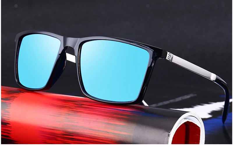 Psacss Square Polarized Sunglasses Men Driving Sun Glasses Male Top Brand Quality Retro Sunglass Lunette De Soleil Homme UV400