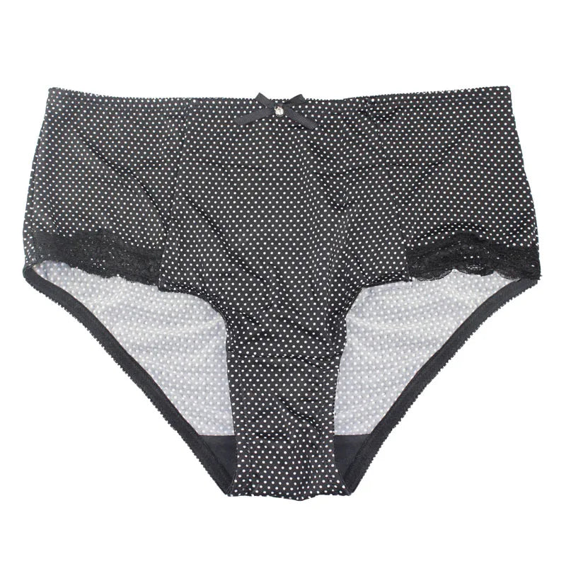 Lingerie Underwear Women Panties Pure Cotton Crotch Modal 6 Colors Floral Print Big Size XLXXLXXXL4XL5XL6XL7XL High-Rise Style