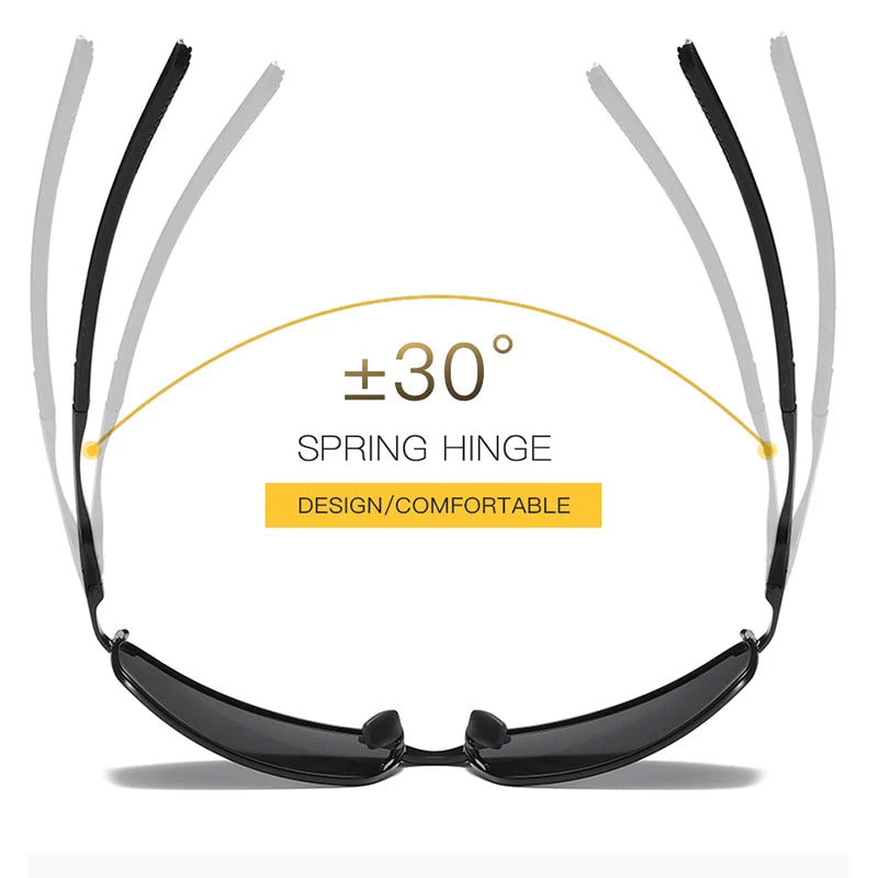 2021 Latest  HD Polarized Sunglasses Men Square Driving Shades Male Vintage Sun Glasses For Men Women Mirror Summer UV400 Oculos